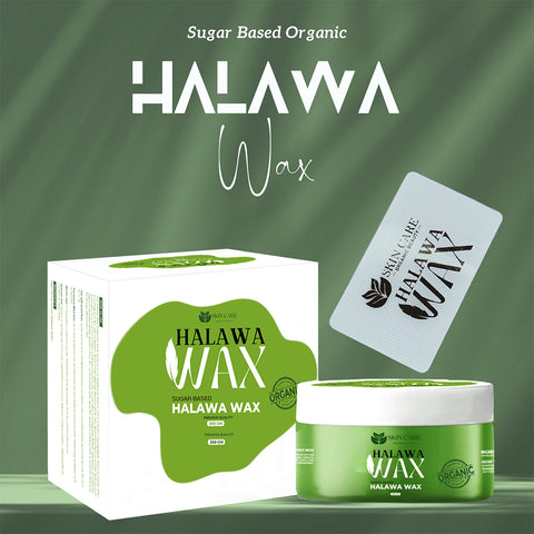 SKINCARE HALAWA WAX ORGANIC + Free Applicator Card